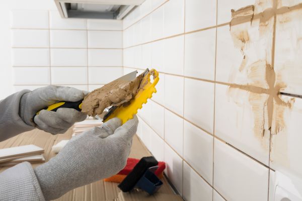 Shower Tile Regrouting