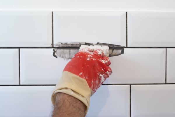 Kitchen Grout Renewal